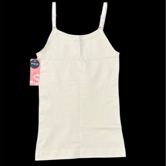 co coon Tops - Co Coon.  Shapermint Scoop Neck Cami in Cream